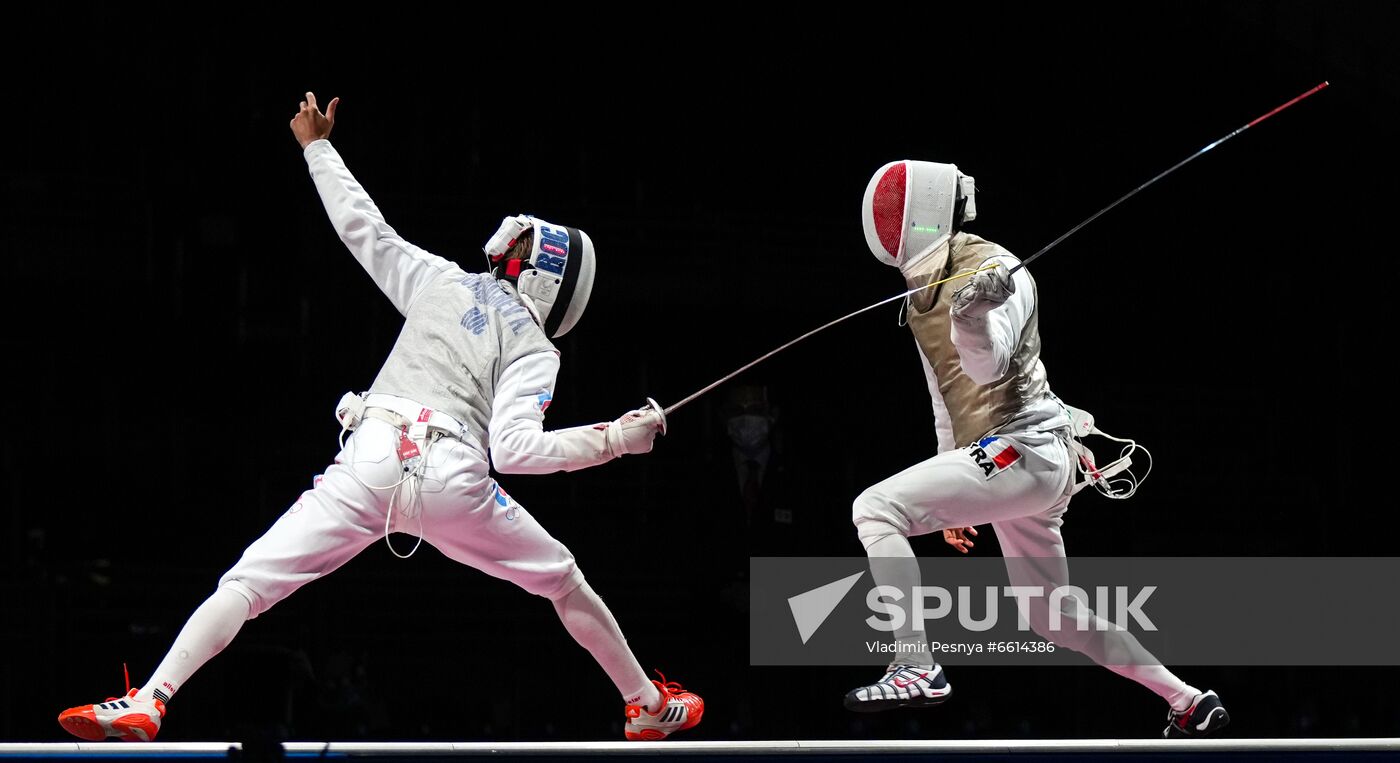 Japan Olympics 2020 Fencing Men Foil Team