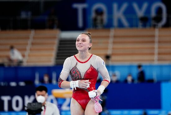 Japan Olympics 2020 Artistic Gymnastics Women Uneven Bars