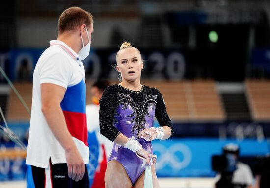 Japan Olympics 2020 Artistic Gymnastics Women Uneven Bars