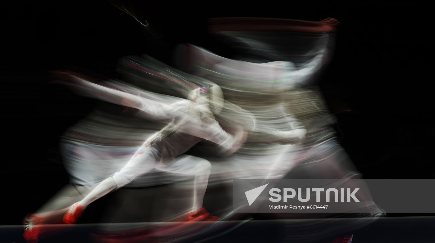 Japan Olympics 2020 Fencing Men Foil Team