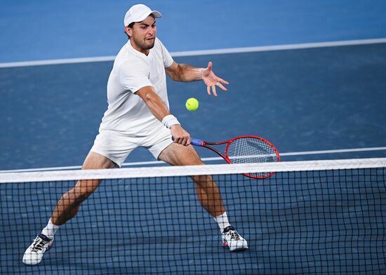 Japan Olympics 2020 Tennis Mixed Doubles Pavlyuchenkova/Rublev - Vesnina/Karatsev