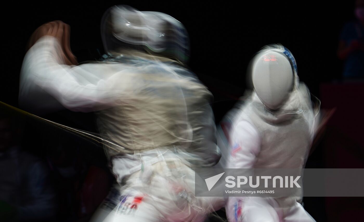 Japan Olympics 2020 Fencing Men Foil Team