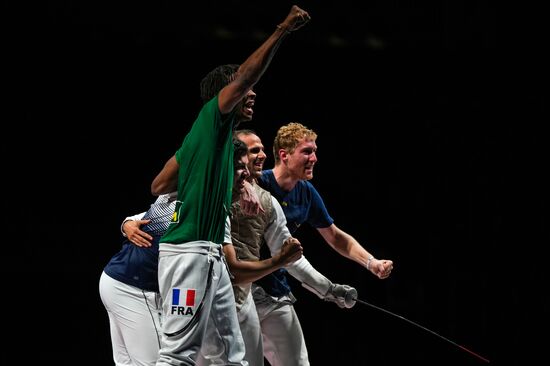 Japan Olympics 2020 Fencing Men Foil Team