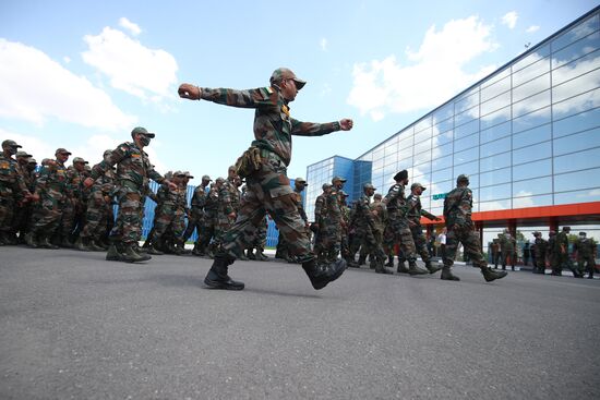 Russia India Joint Military Drills Preparations
