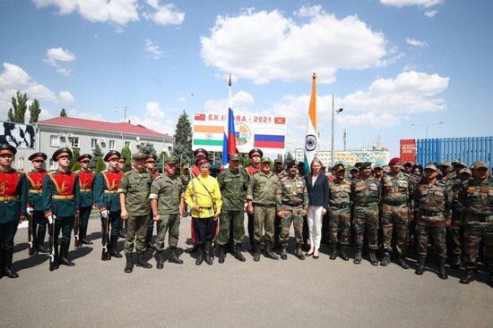 Russia India Joint Military Drills Preparations
