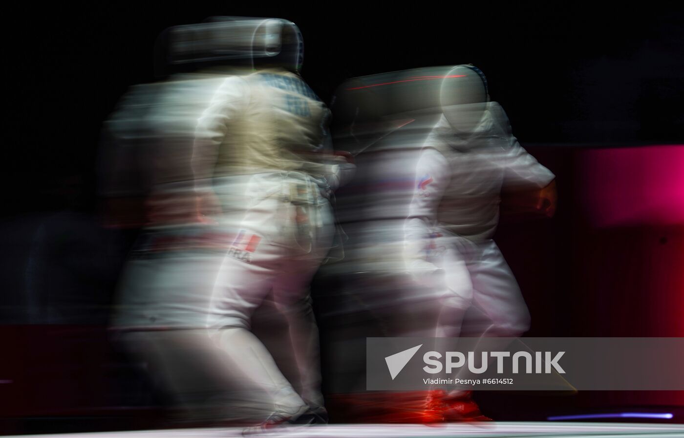 Japan Olympics 2020 Fencing Men Foil Team