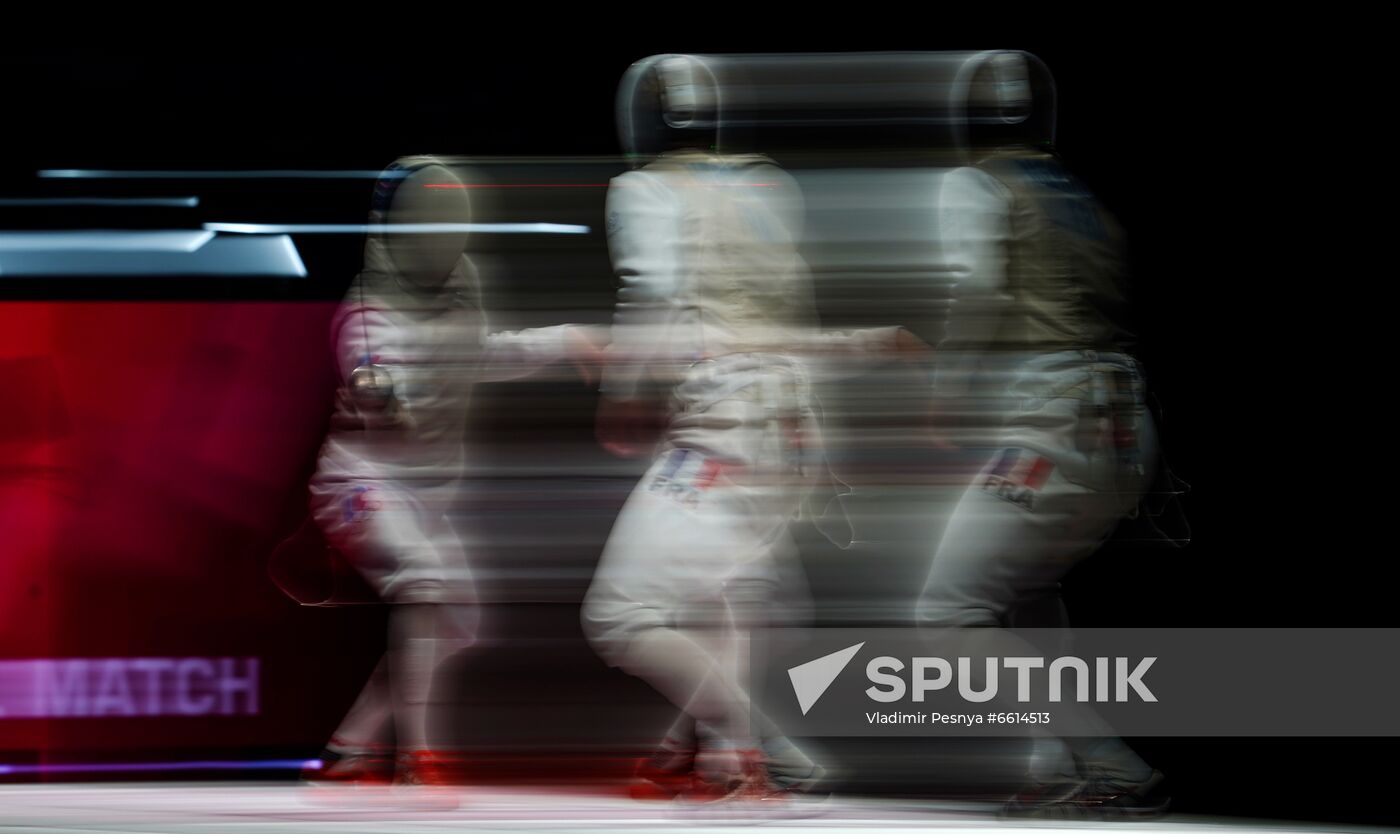 Japan Olympics 2020 Fencing Men Foil Team