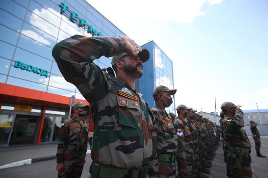 Russia India Joint Military Drills Preparations