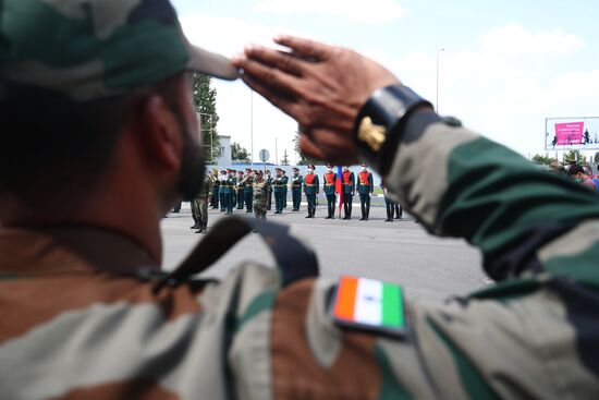 Russia India Joint Military Drills Preparations