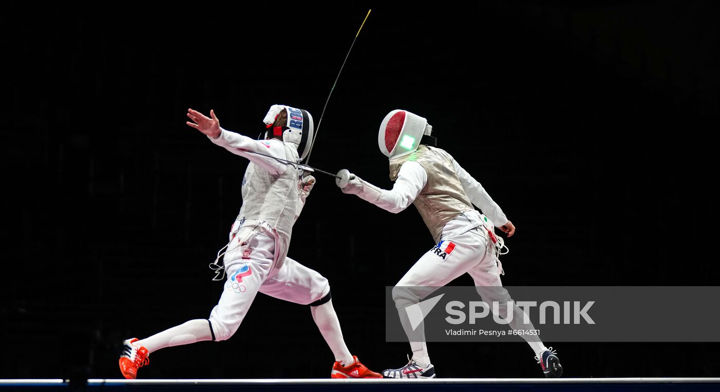 Japan Olympics 2020 Fencing Men Foil Team