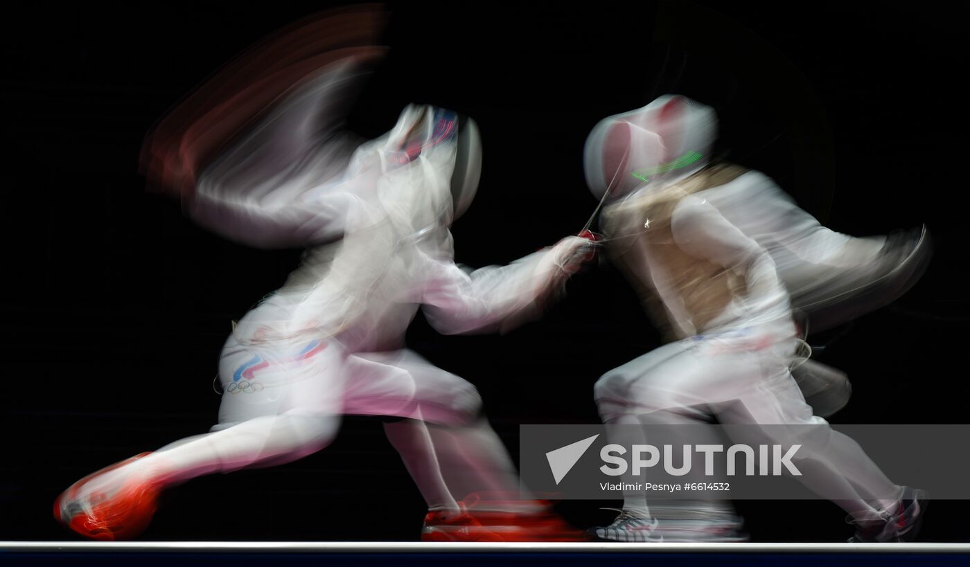 Japan Olympics 2020 Fencing Men Foil Team
