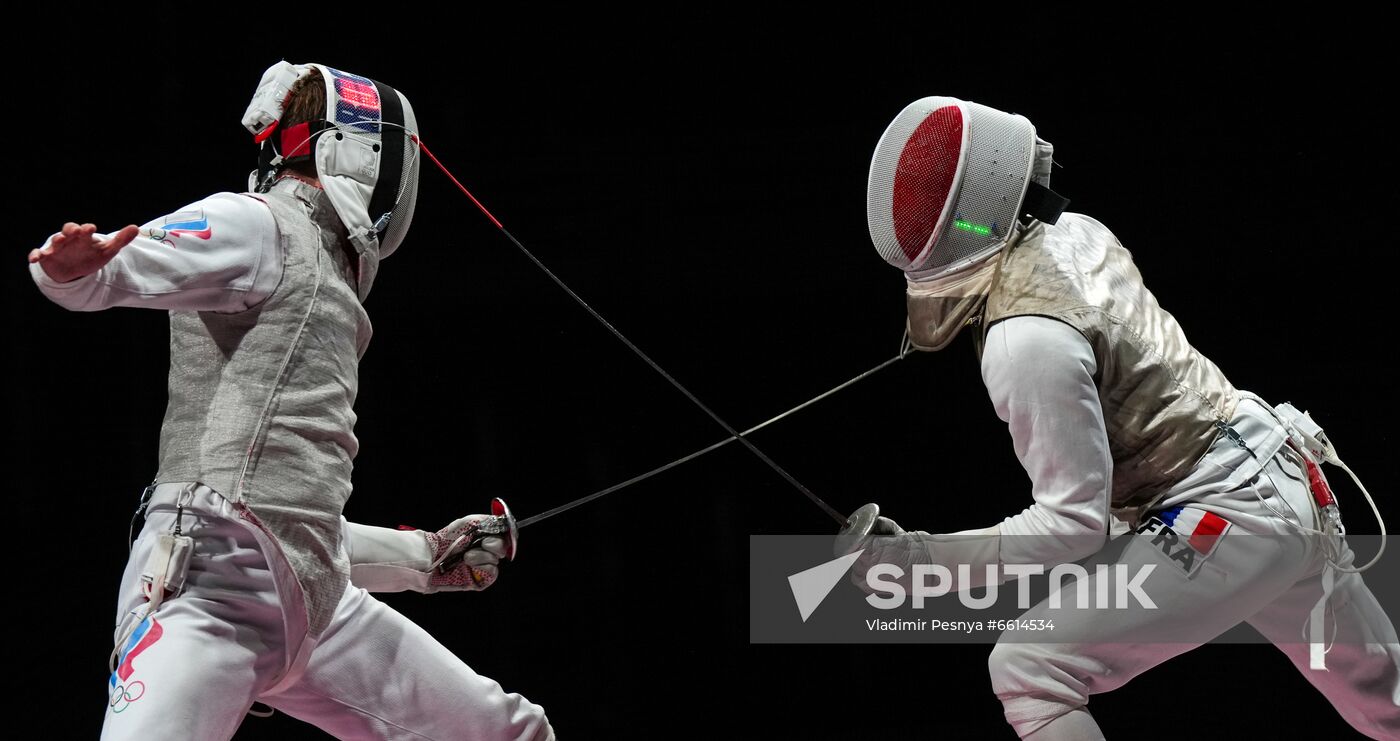 Japan Olympics 2020 Fencing Men Foil Team