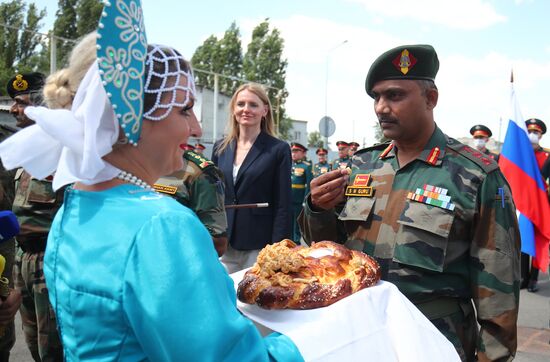 Russia India Joint Military Drills Preparations