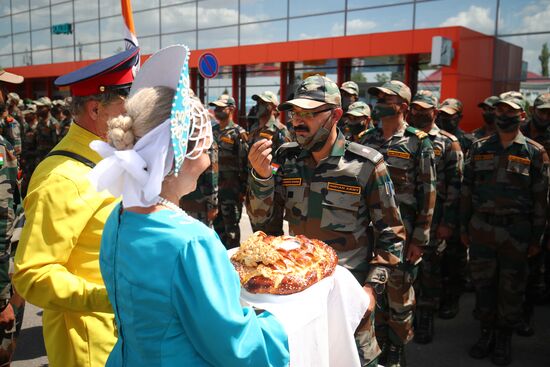 Russia India Joint Military Drills Preparations