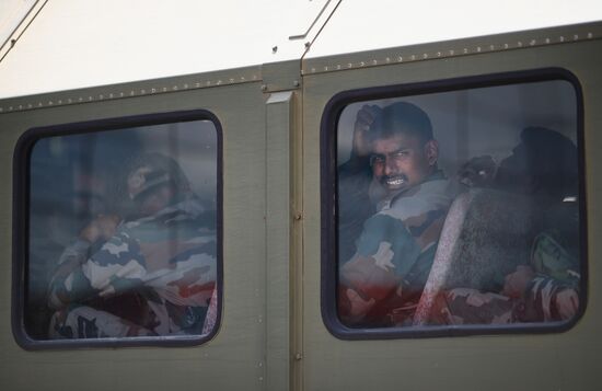 Russia India Joint Military Drills Preparations