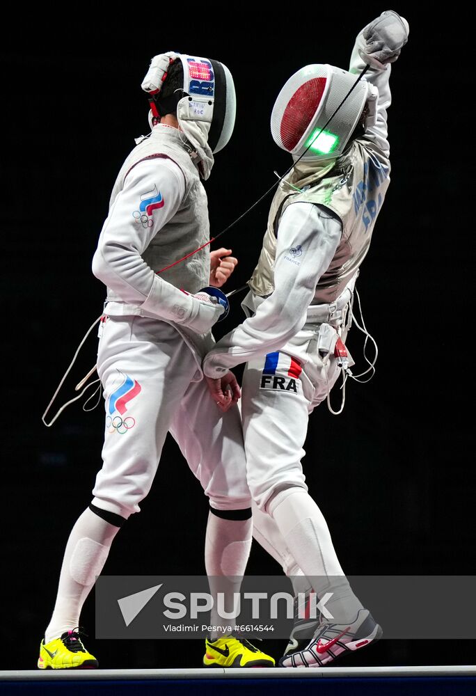 Japan Olympics 2020 Fencing Men Foil Team