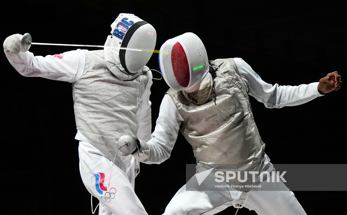 Japan Olympics 2020 Fencing Men Foil Team