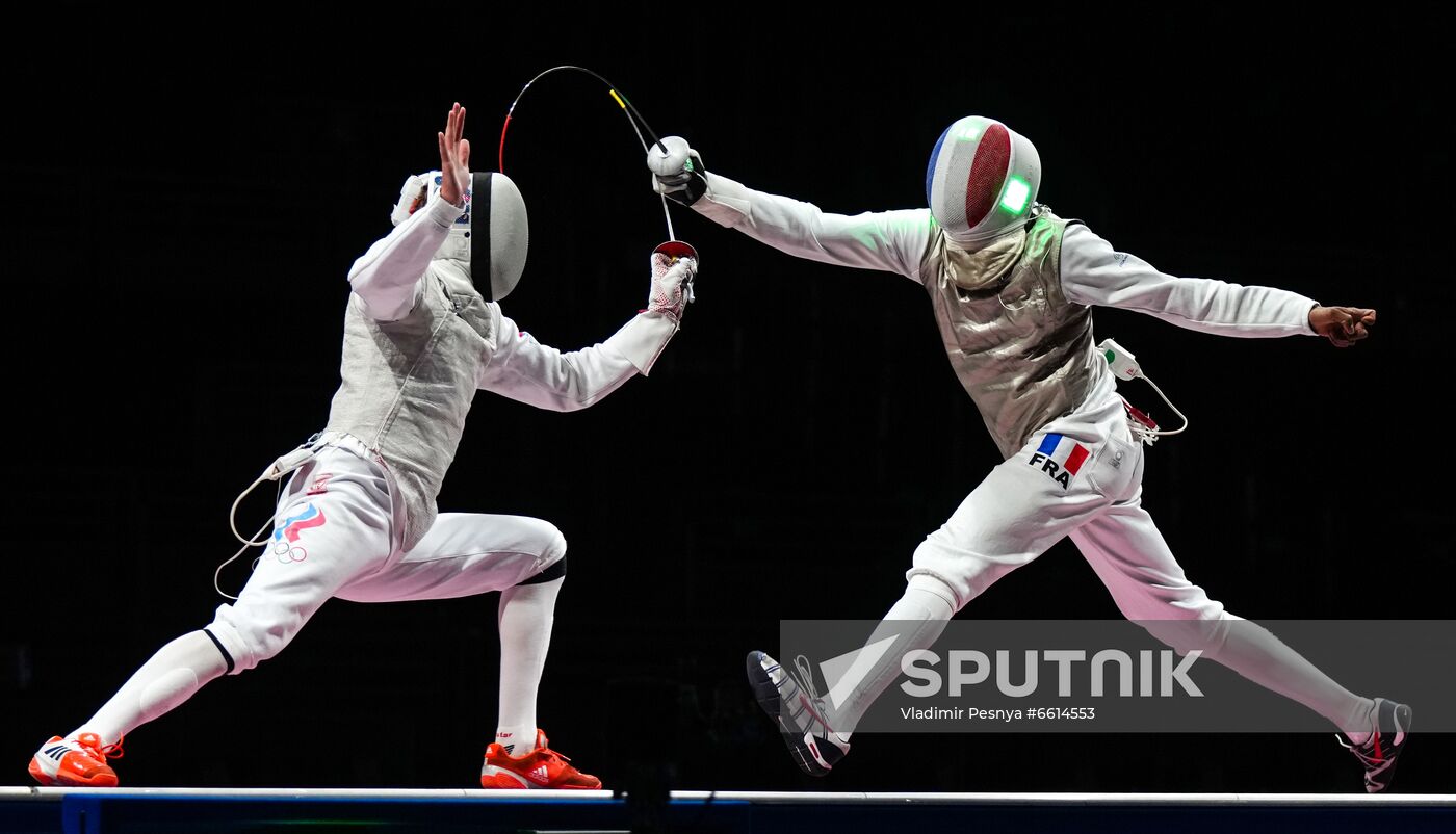 Japan Olympics 2020 Fencing Men Foil Team