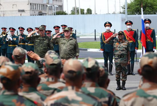 Russia India Joint Military Drills Preparations