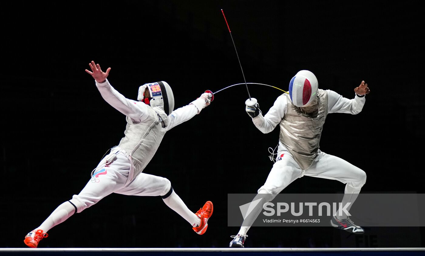 Japan Olympics 2020 Fencing Men Foil Team