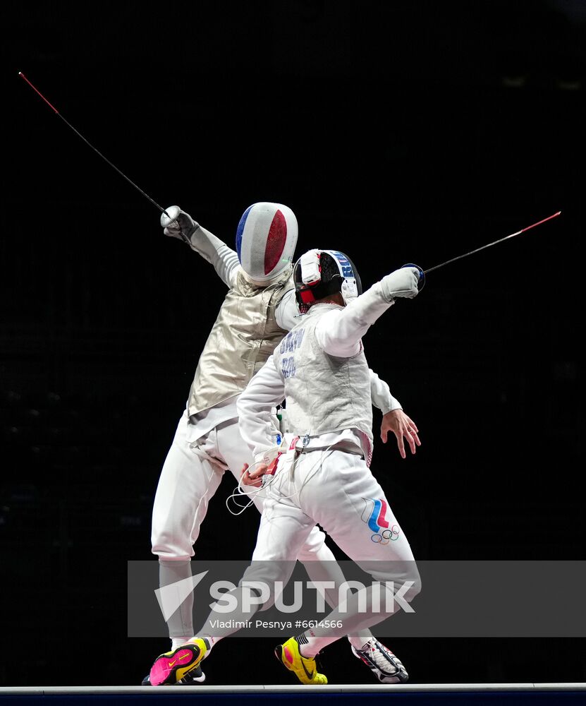 Japan Olympics 2020 Fencing Men Foil Team