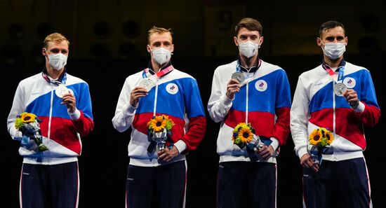 Japan Olympics 2020 Fencing Men Foil Team