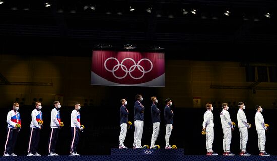 Japan Olympics 2020 Fencing Men Foil Team