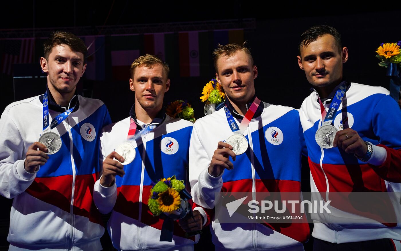 Japan Olympics 2020 Fencing Men Foil Team