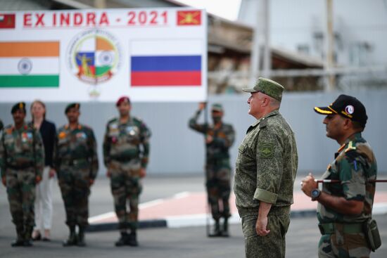 Russia India Joint Military Drills Preparations