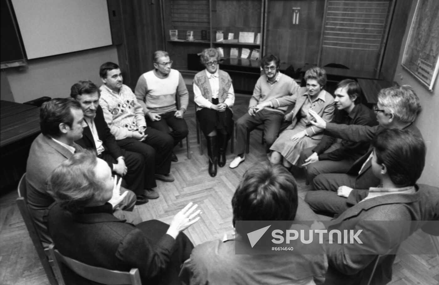 School of business leaders in Moscow