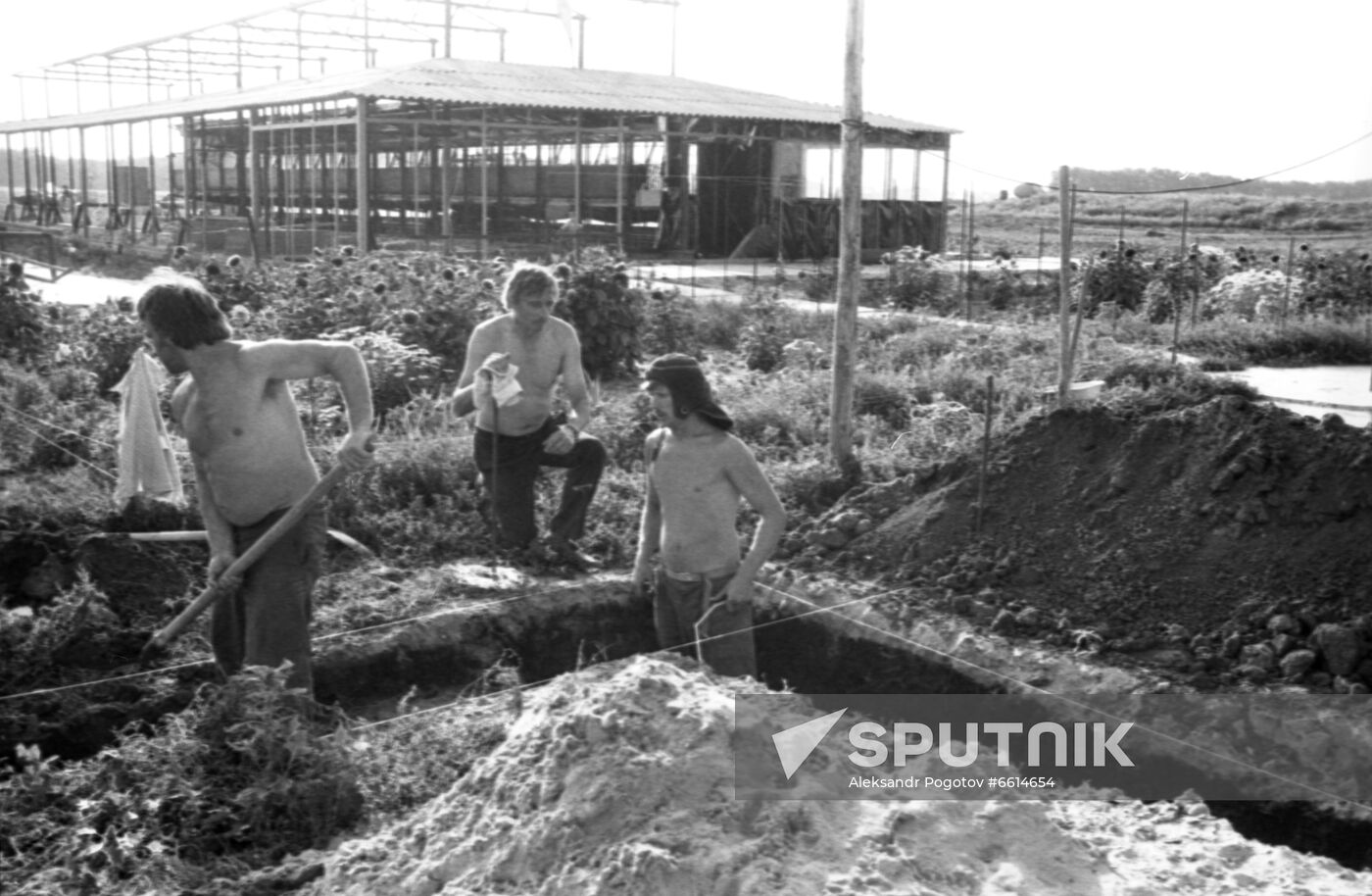 Tenant farmer Yury Tishchenko