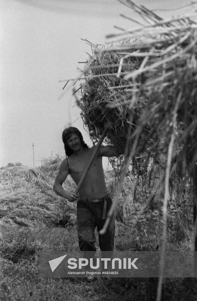 Tenant farmer Yury Tishchenko