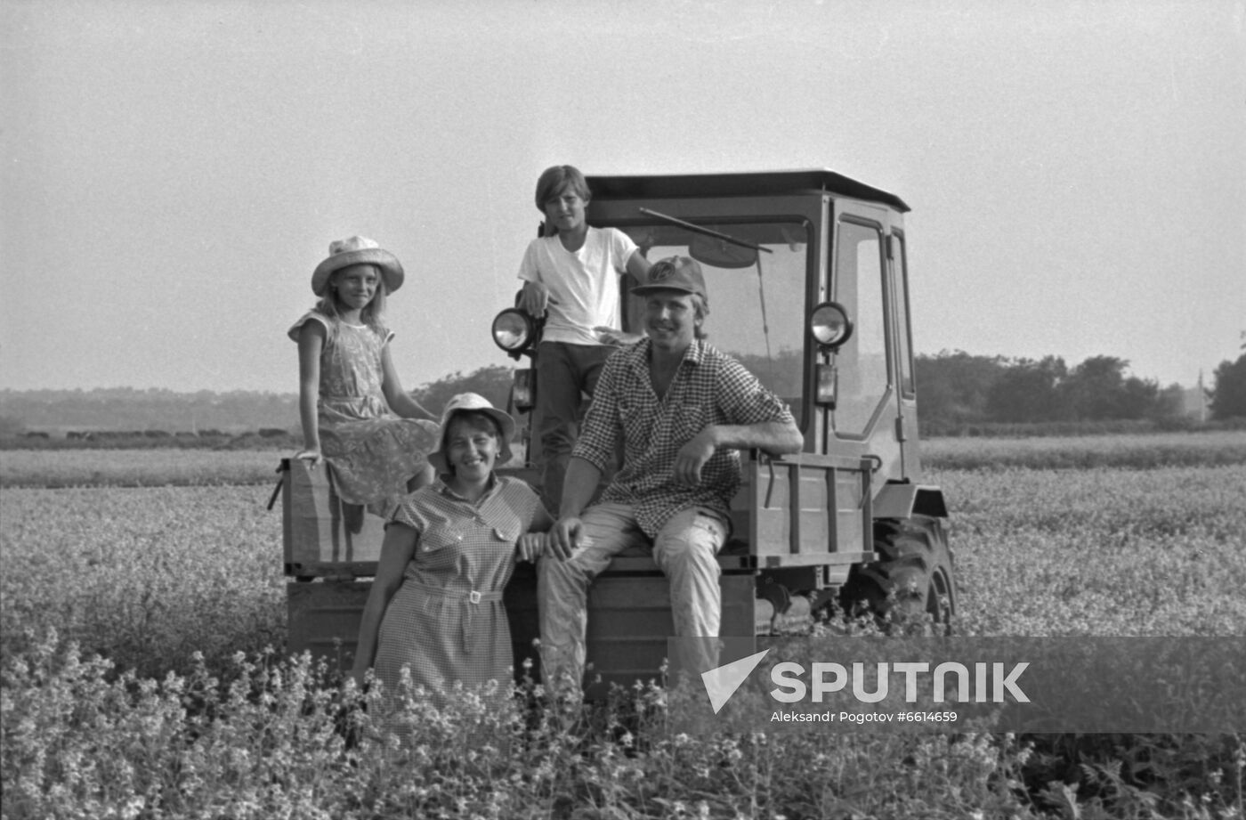 Tenant farmer Yury Tishchenko