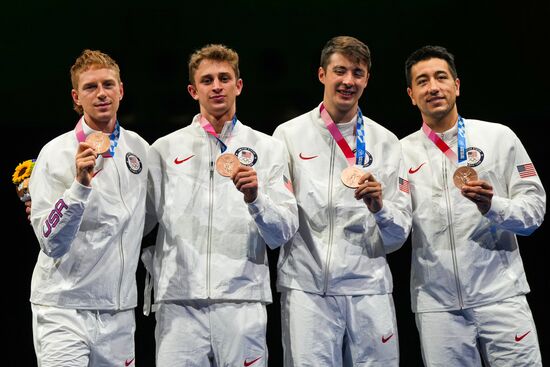 Japan Olympics 2020 Fencing Men Foil Team