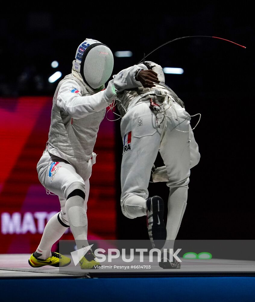 Japan Olympics 2020 Fencing Men Foil Team