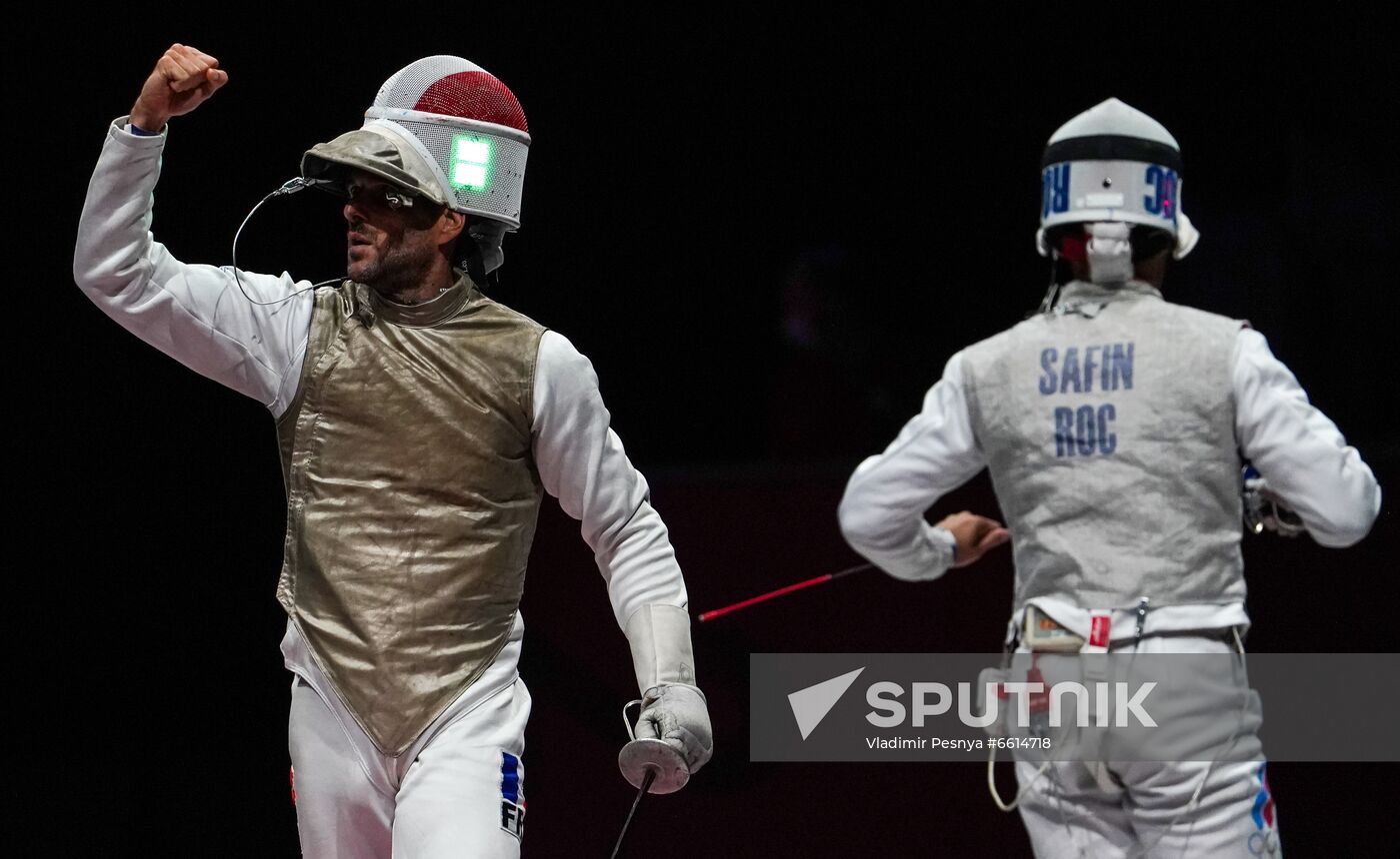 Japan Olympics 2020 Fencing Men Foil Team