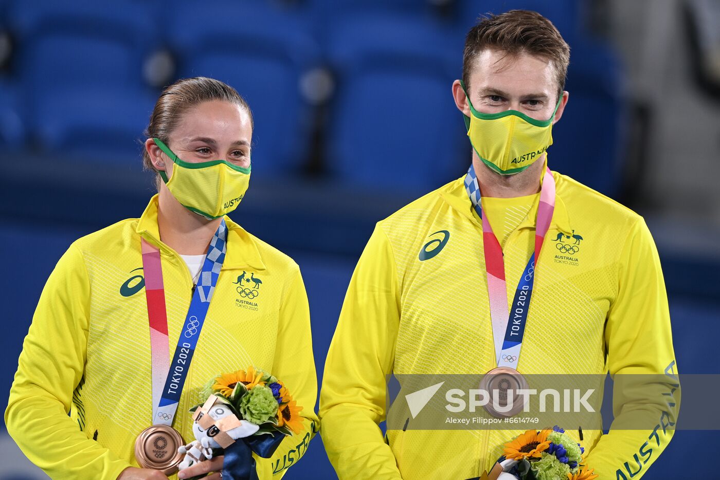 Japan Olympics 2020 Tennis Mixed Doubles Pavlyuchenkova/Rublev - Vesnina/Karatsev