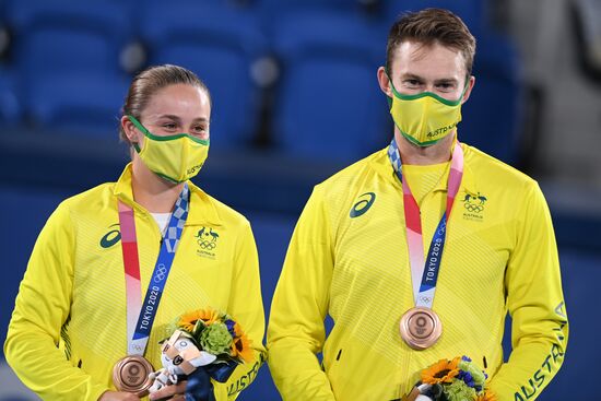 Japan Olympics 2020 Tennis Mixed Doubles Pavlyuchenkova/Rublev - Vesnina/Karatsev