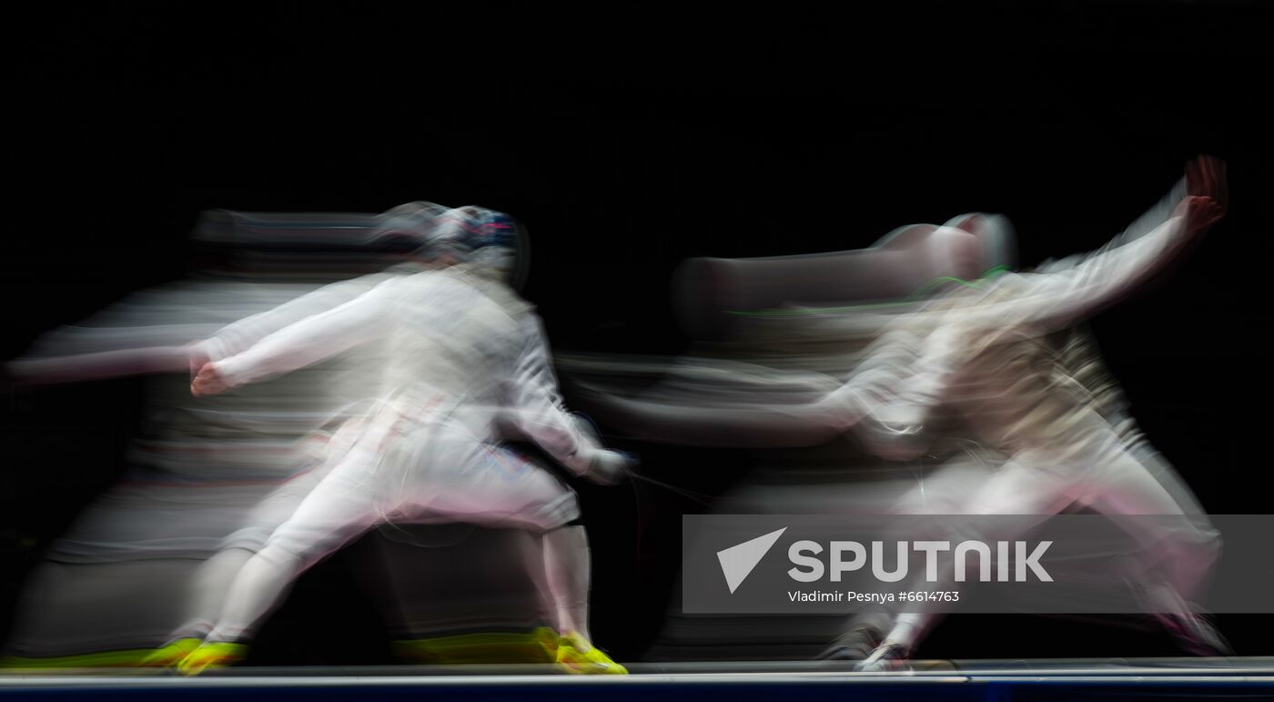 Japan Olympics 2020 Fencing Men Foil Team