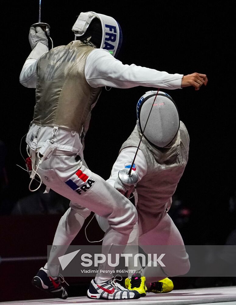 Japan Olympics 2020 Fencing Men Foil Team