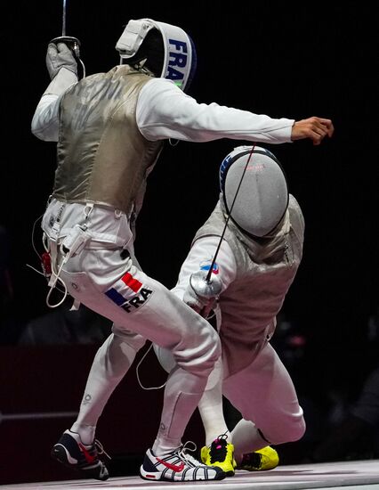 Japan Olympics 2020 Fencing Men Foil Team