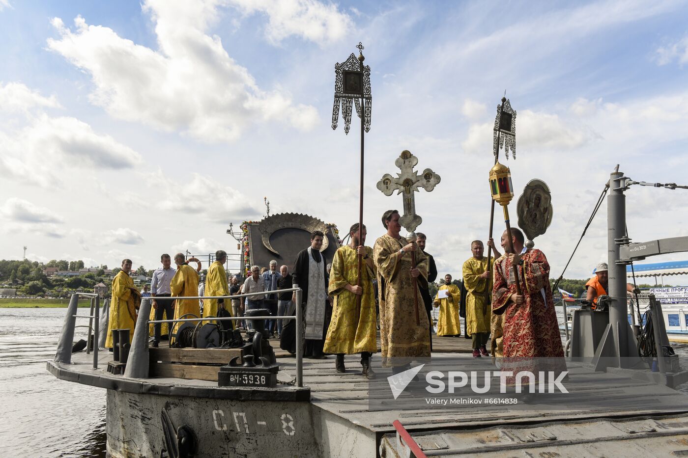Russia Merciful Saviour Icon Procession