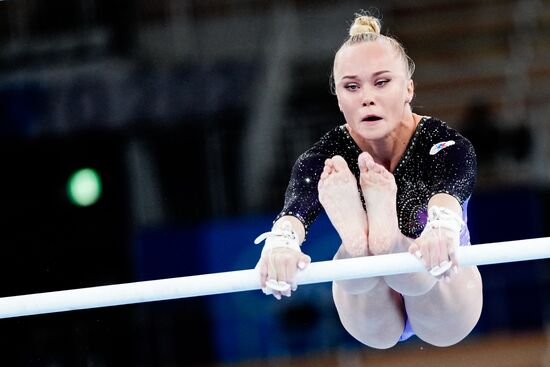 Japan Olympics 2020 Artistic Gymnastics Women Uneven Bars