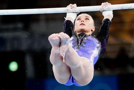 Japan Olympics 2020 Artistic Gymnastics Women Uneven Bars