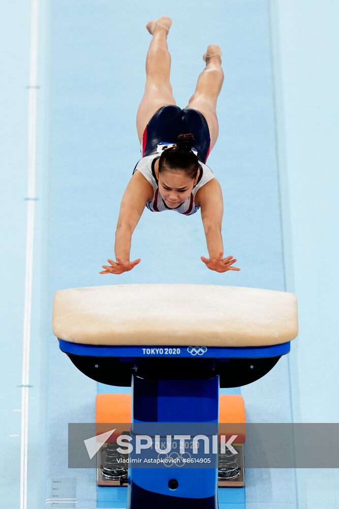 Japan Olympics 2020 Artistic Gymnastics Women Vault