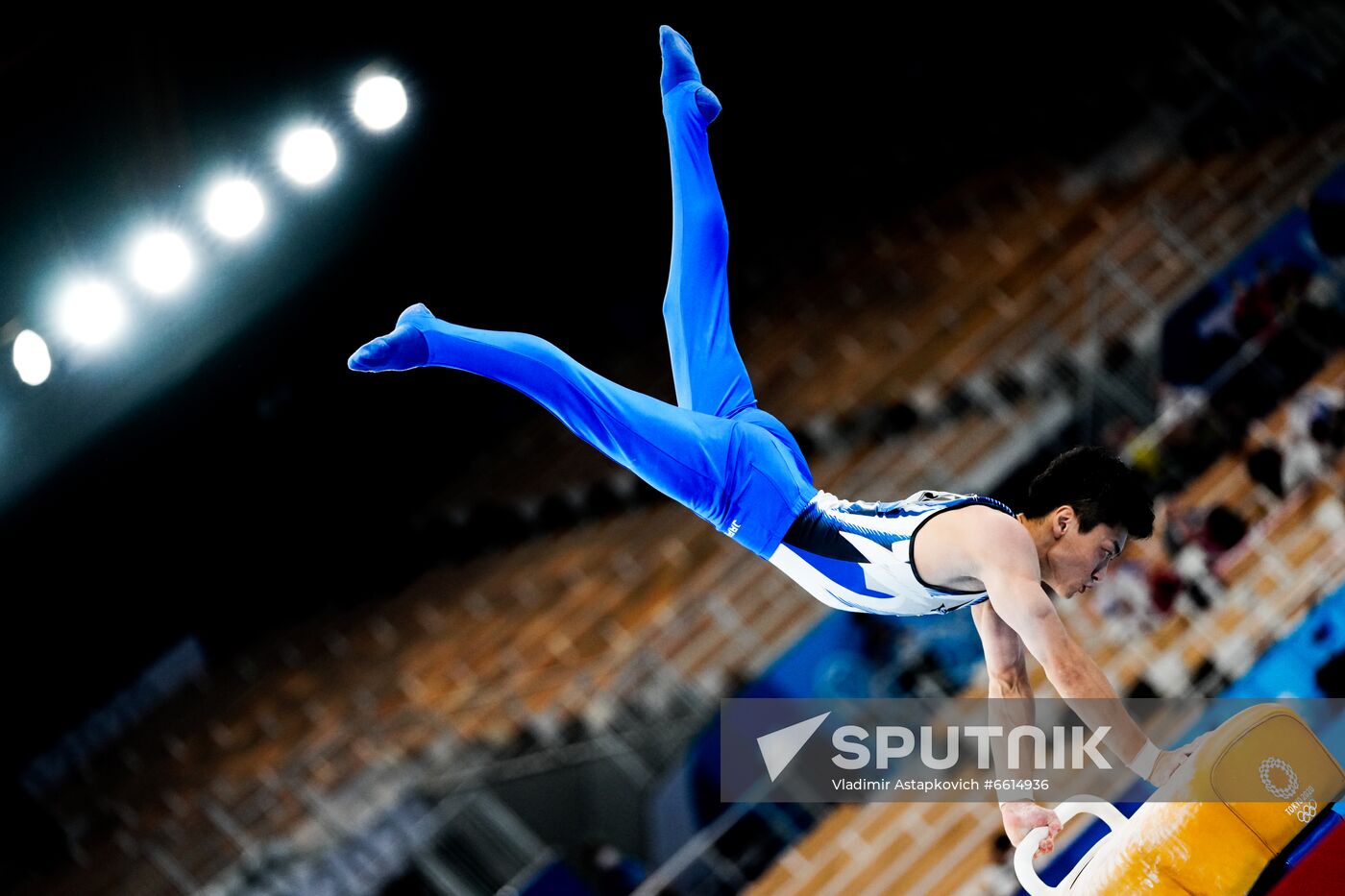 Japan Olympics 2020 Artistic Gymnastics Men Pommel Horse