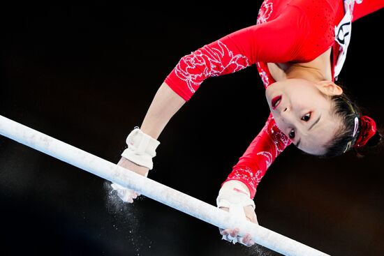 Japan Olympics 2020 Artistic Gymnastics Women Uneven Bars