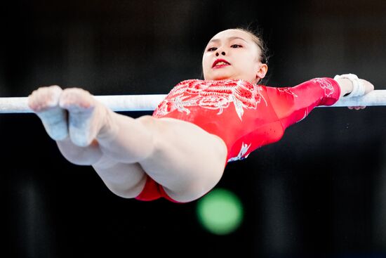 Japan Olympics 2020 Artistic Gymnastics Women Uneven Bars