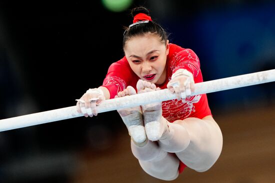 Japan Olympics 2020 Artistic Gymnastics Women Uneven Bars
