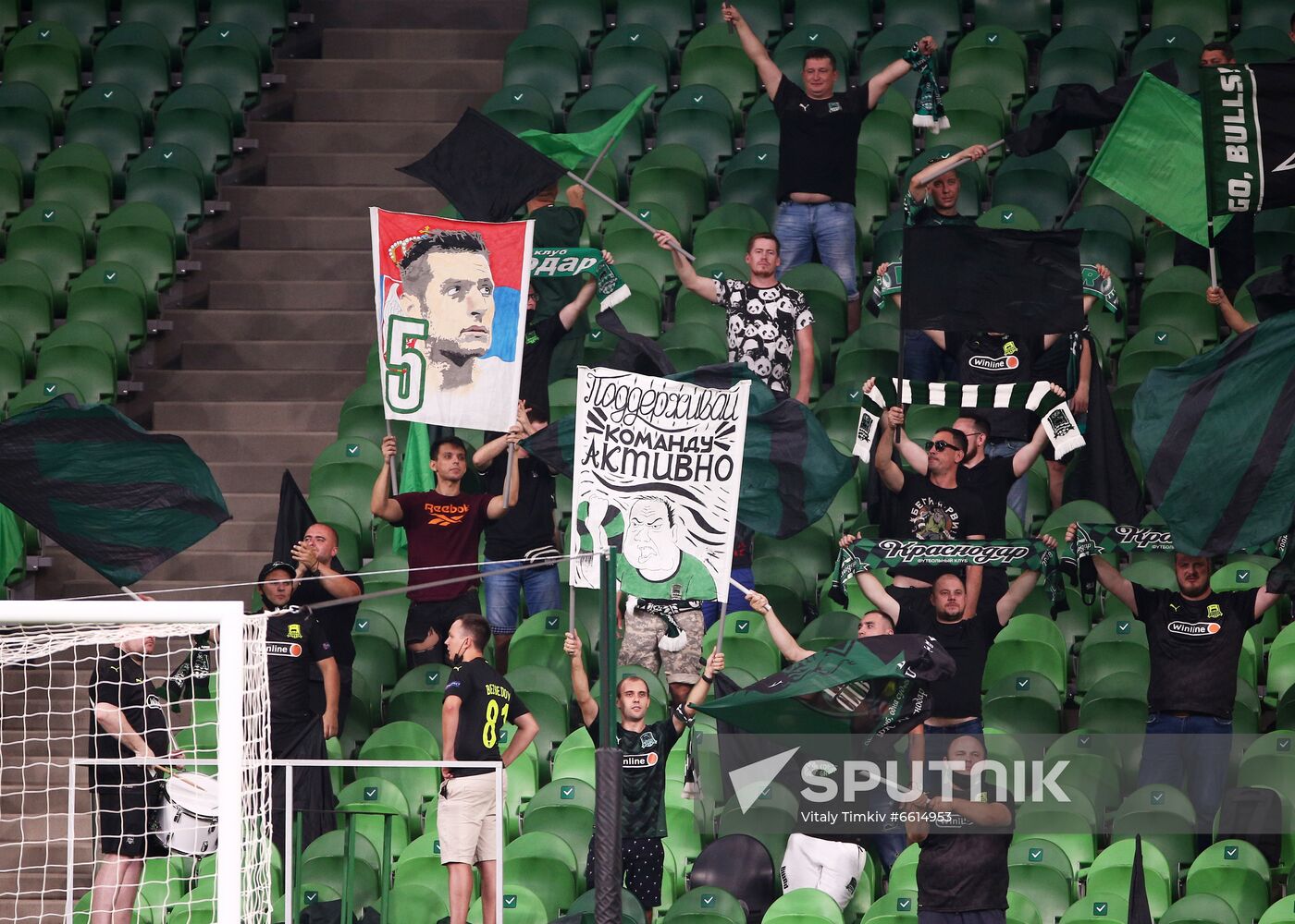 Russia Soccer Premier-League Krasnodar - Khimki